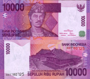 *10 000 Rupiah Indonézia 2005/2006, P143b UNC - Kliknutím na obrázok zatvorte -